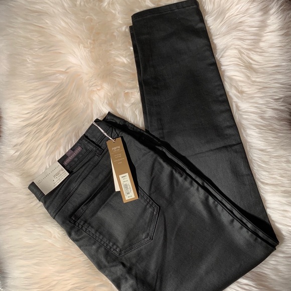 LC Lauren Conrad Denim - NWT Lauren Conrad Black Coated Denim Jegging 16